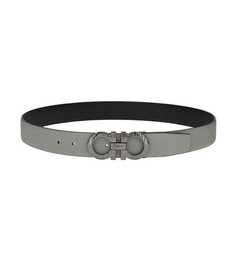 ferragamo marble belt gancino|gancini belt men's.